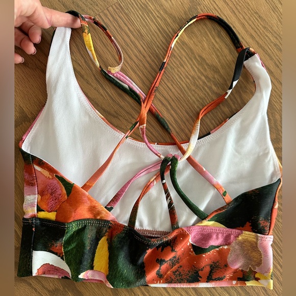 $179 retail Onzie GUC Workout Floral Set size XS/S pants S/M top - Picture 5 of 8